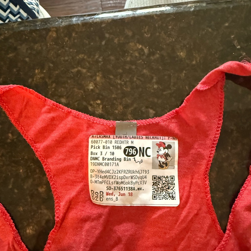 Red Minnie Tank - Picture 2 of 2